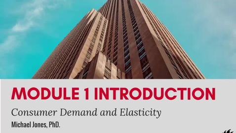 Thumbnail for Module 1 Introduction