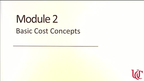 Thumbnail for ACCT2082 Module 2 Echo 360 Review