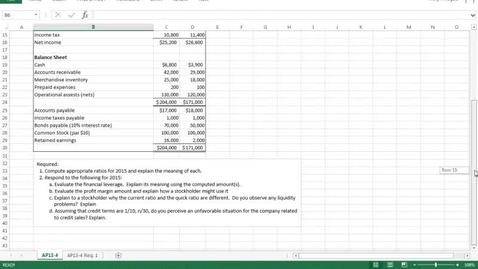 Thumbnail for Chapter 13 Alternate Problem 4 (Part 1)