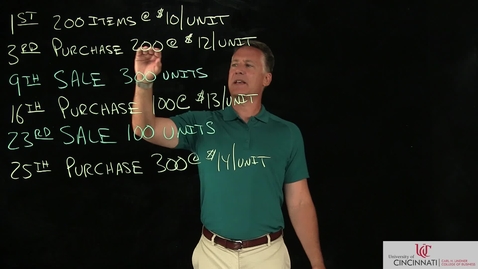 Thumbnail for ACCT2081: Lecture 2-9: LIFO Perpetual