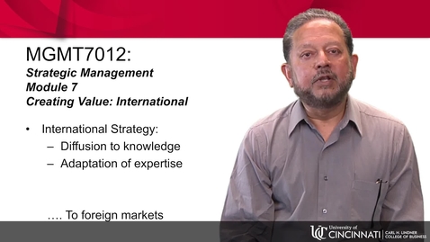 Thumbnail for MGMT 7012 Module 7 Introduction