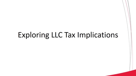 Thumbnail for ACCT 8030 L1-3 Basic Partnership Operations