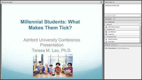 Thumbnail for Adapting to the Changing Needs and Learning Styles of our Millennial Students