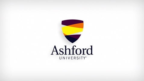 Thumbnail for entry Ashford University Fellows Program