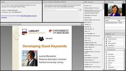 Thumbnail for Developing Good Keywords