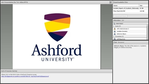 Thumbnail for entry Academic Integrity at Ashford University