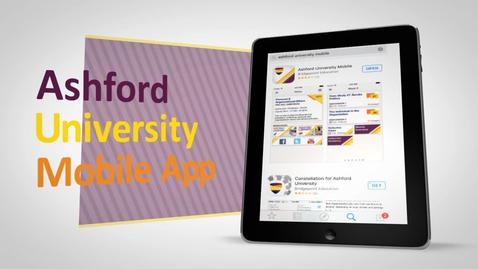 Thumbnail for GEN102 - Intro to Using the Ashford Mobile App