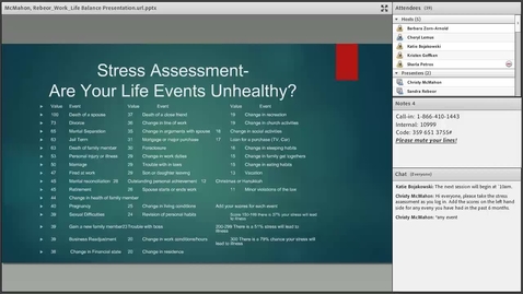 Thumbnail for Dr Christine McMahon and Sandra Rebeor:  Balancing Work-life Commitments