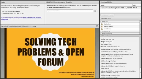 Thumbnail for Technical Troubleshooting Library Webinar