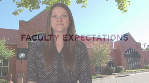 Thumbnail for entry Introducing Faculty Expectations