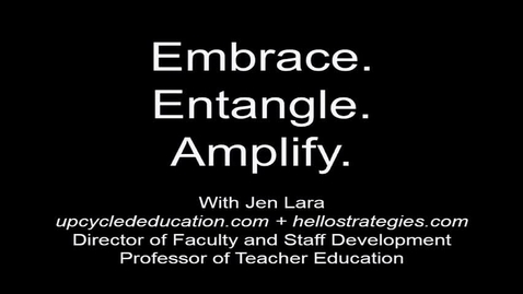 Thumbnail for 2016 Ashford TLC Keynote - Jen Lara