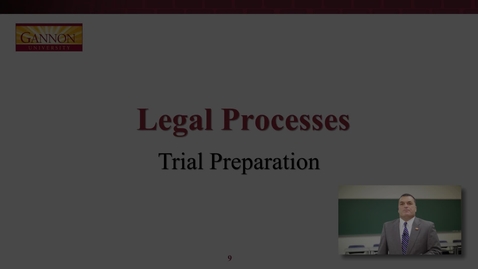 Thumbnail for MOOC Week 6 Part 2: Trial Preparation