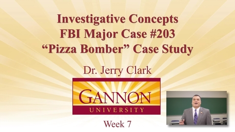 Thumbnail for MOOC Week 7 Part 1: Investigation and the Media