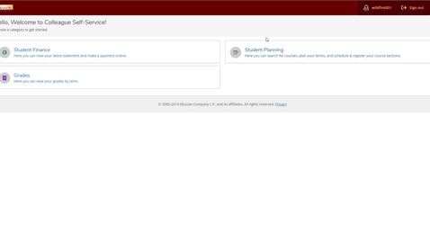 Thumbnail for Student Planning - Registering from Planned Sections