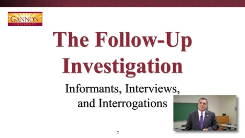 Thumbnail for MOOC Week 5 Part 2: Informants, Interviews, and Interrorgations