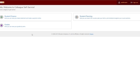 Thumbnail for Student Planning - Using and Adding Courses from Course Catalog