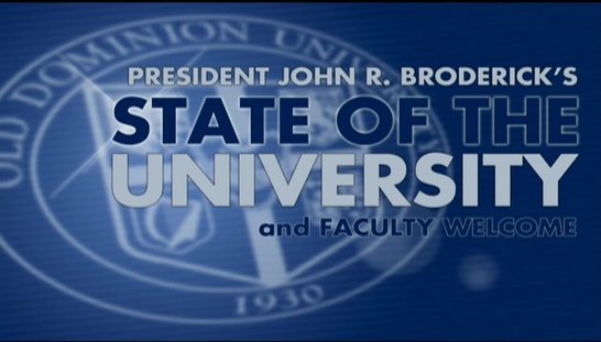 State of The University Address 2016