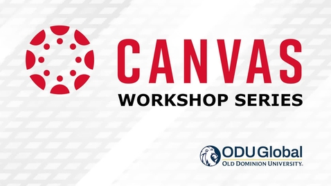 Thumbnail for Canvas Course Quick Start