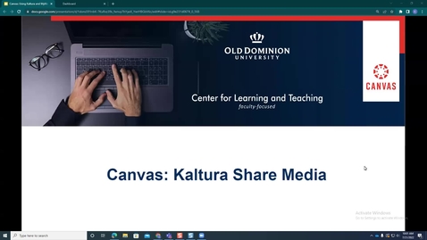 Thumbnail for Clip of Workshop - Using Kaltura and My Media