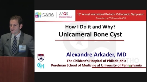 Thumbnail for Unicameral Bone Cyst