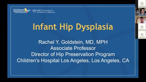 Thumbnail for Infant Hip Dysplasia