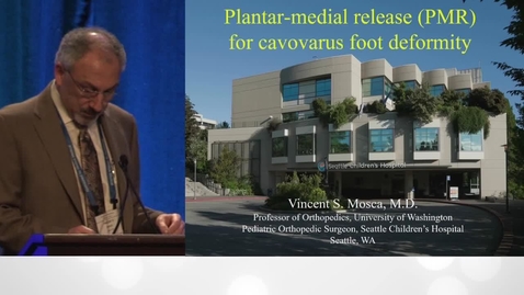 Thumbnail for entry Plantar Medial Release for Cavovarus Foot Deformity