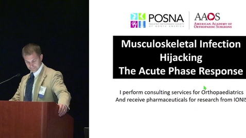 Thumbnail for entry Musculoskeletal Infection: Hijacking the Acute Phase Response