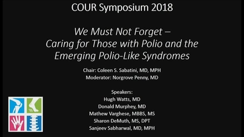 Thumbnail for Polio: We Must Not Forget