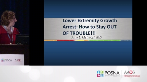 Thumbnail for Lower Extremity Growth Arrest