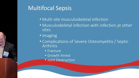 Thumbnail for entry You Know It's Sepsis: But Is It Multifocal?