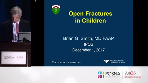 Thumbnail for entry Open Fractures in Children
