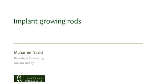Thumbnail for Implant Growing Rods