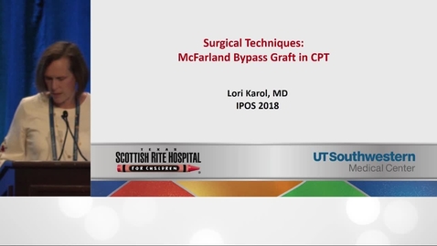 Thumbnail for entry McFarland Bypass Grafting for Tibial Pseudarthrosis