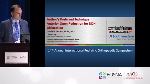Thumbnail for Anterior Open Reduction for DDH
