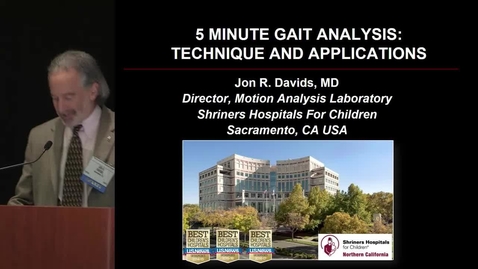 Thumbnail for entry 5 Minute Gait Analysis: Technique and Applications