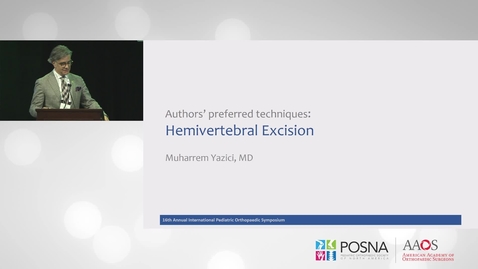 Thumbnail for entry Hemivertebral Excision