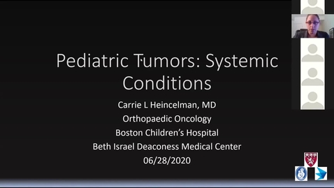 Thumbnail for Pediatric Tumors: Systemic Conditions