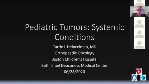 Thumbnail for entry Pediatric Tumors: Systemic Conditions