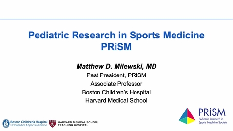 Thumbnail for 7. Pediatric Research in Sports Medicine