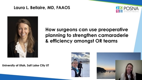 Thumbnail for 3. Planning for Your Anticipated Needs and wants in the OR: How Surgeons Can Use Preoperative Planning to Strengthen Camaraderie and Efficiency Amongst OR Teams - Looking Beyond Individual Patient Outcomes: Considering The Environmental Impact Of Our Clinical And Surgical Decisions 
