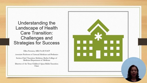 Thumbnail for 2. Understanding the Landscape of Transition Medicine: Challenges and Strategies for Success - Navigating Change: Transitioning Pediatric Orthopedic Patients with Lifelong Conditions to Adulthood