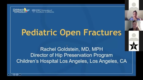 Thumbnail for entry Pediatric Open Fractures