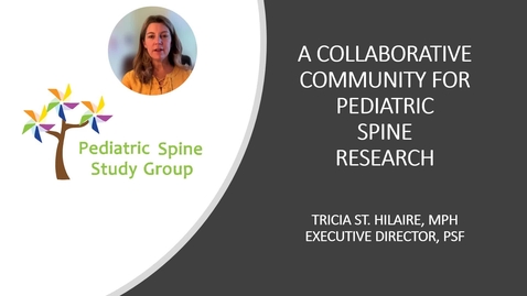 Thumbnail for 5. Pediatric Spine Study Group