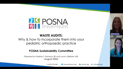 Thumbnail for Waste Audits: 2024 POSNA Sustainability Committee