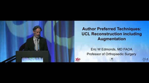 Thumbnail for IPOS® 2024: Elbow Ulnar Collateral Ligament Reconstruction