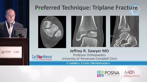 Thumbnail for ORIF Triplane Fracture