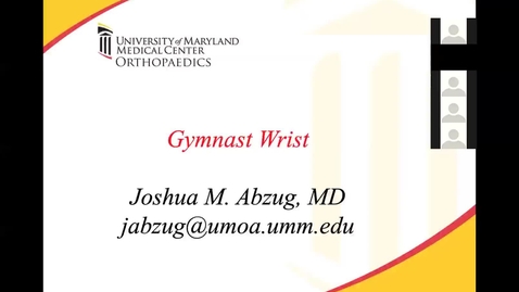 Thumbnail for Gymnast Wrist