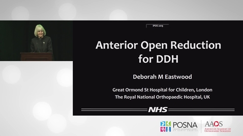 Thumbnail for Anterior Open Reduction for Infant Hip Dislocation
