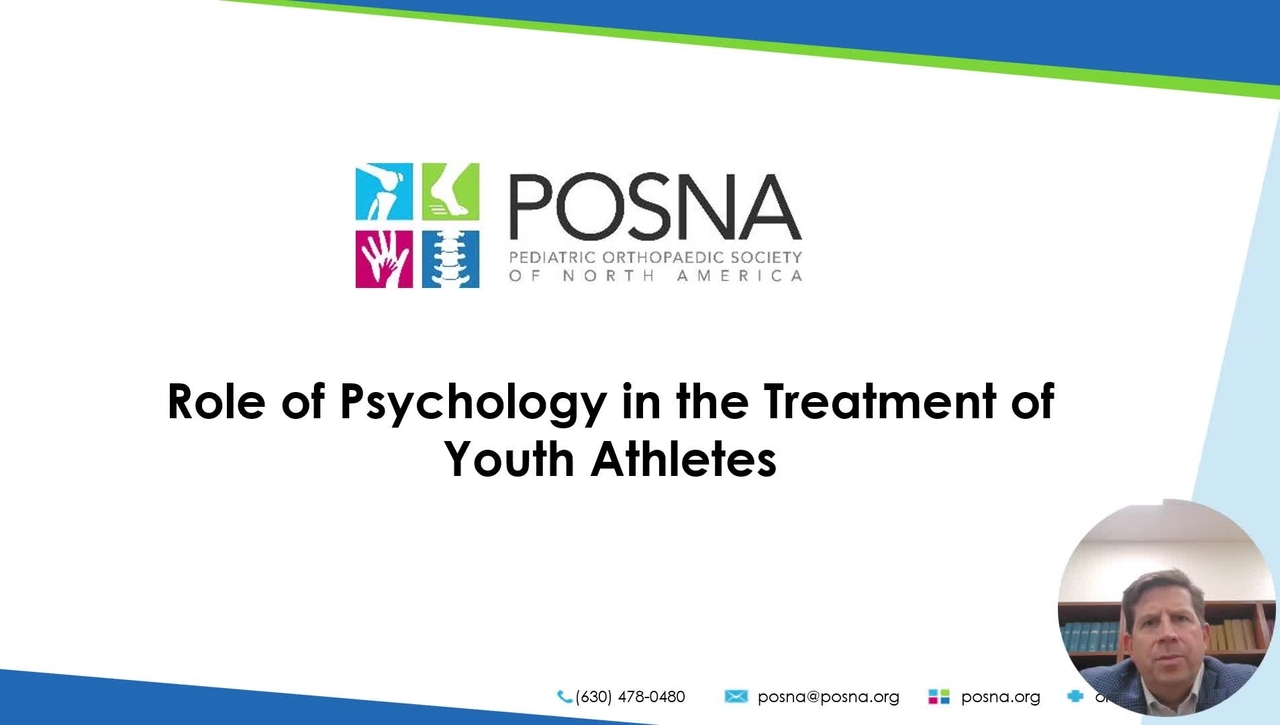 Role of Psychology in the Treatment of Youth Athletes