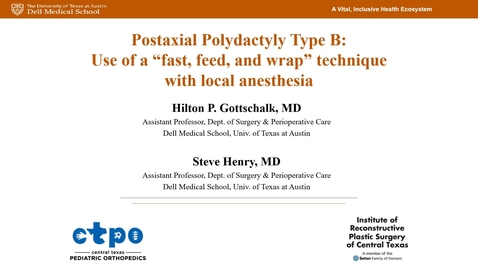 Thumbnail for Technique for Milk Anesthesia 2022 - Fast Feed and Wrap